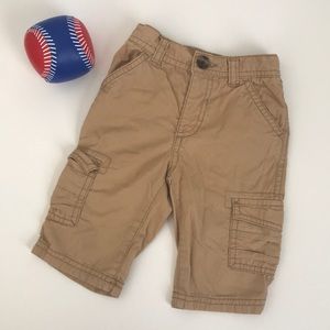 Old Navy Boy Camel Cargo Pants